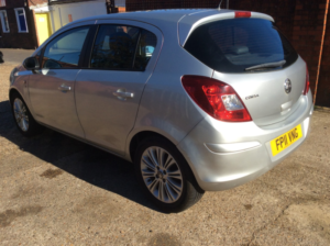 2011 Vauxhall Corsa 1.4 16v Se in Silver — image 3