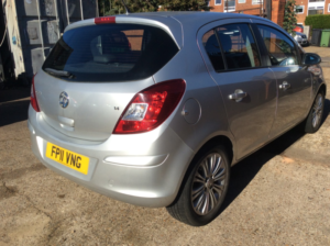 2011 Vauxhall Corsa 1.4 16v Se in Silver — image 4