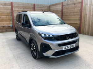 2024 Peugeot Rifter L2 Lwb 3 SEAT Wheelchair Accessible Disabled Access Vehicle Wav in Grey — image 4
