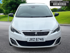 2016 Peugeot 308 1.2 Puretech Gt Line Euro 6 (s/s) 5dr in White — image 5