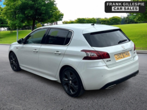 2016 Peugeot 308 1.2 Puretech Gt Line Euro 6 (s/s) 5dr in White — image 6