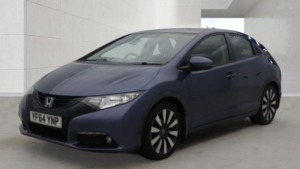 2014 Honda Civic 1.8 I-Vtec Se Plus Auto Euro 5 5dr in Blue — image 2