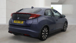 2014 Honda Civic 1.8 I-Vtec Se Plus Auto Euro 5 5dr in Blue — image 4