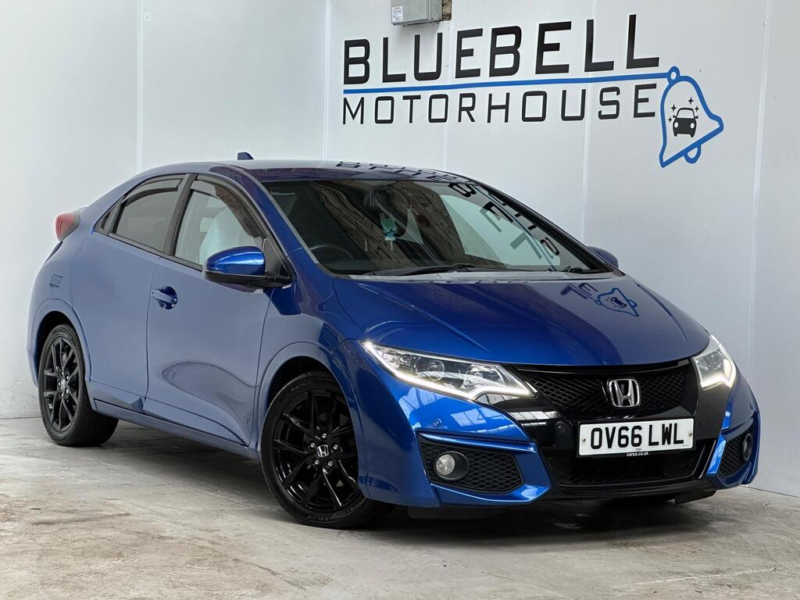 2016 Honda Civic 1.6 I-Dtec Sport Euro 5 (s/s) 5dr in Blue — image 1