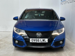 2016 Honda Civic 1.6 I-Dtec Sport Euro 5 (s/s) 5dr in Blue — image 2