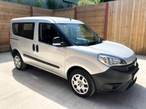 2018 Fiat Doblo 3 SEAT Petrol Wheelchair Accessible Disabled Access Vehicle Wav in Grey — image 3