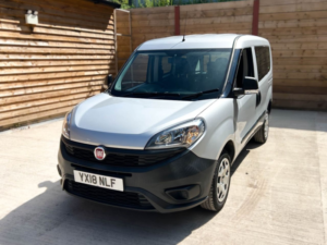 2018 Fiat Doblo 3 SEAT Petrol Wheelchair Accessible Disabled Access Vehicle Wav in Grey — image 6
