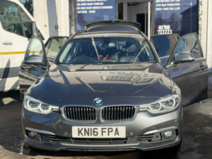 2016 BMW 3 Series 2.0 320i Luxury Touring Auto Xdrive Euro 6 (s/s) 5dr in Grey — image 2