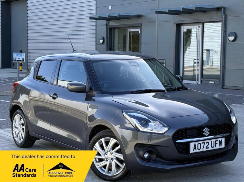 2022 Suzuki Swift 1.2 Dualjet Mhev Sz-T CVT Euro 6 (s/s) 5dr in Grey — image 1
