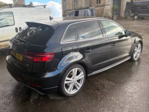 2016 Audi A3 2.0 Tdi S Line Sportback 5dr Diesel Manual Euro 6 (s/s) (150 Ps) in Black — image 2