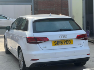 2018 Audi A3 1.5 Tfsi Cod Se Technik Sportback Euro 6 (s/s) 5dr in White — image 3
