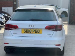 2018 Audi A3 1.5 Tfsi Cod Se Technik Sportback Euro 6 (s/s) 5dr in White — image 6