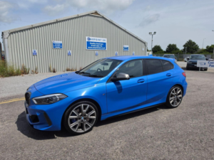 2020 BMW 1 Series 2.0 M135i Auto Xdrive Euro 6 (s/s) 5dr in Blue — image 3