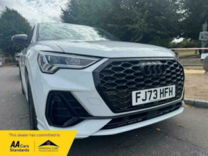 2023 Audi Q3 1.5 Tfsi Cod 35 Black Edition Sportback 5dr Petrol S Tronic Euro 6 (s/s) (150 Ps) in White — image 5