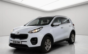 2018 Kia Sportage 1.7 Crdi 2 Euro 6 (s/s) 5dr in White — image 2