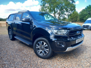 2020 Ford Ranger 2.0 Ecoblue Wildtrak in Black — image 2