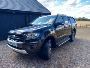 2020 Ford Ranger 2.0 Ecoblue Wildtrak in Black — image 3