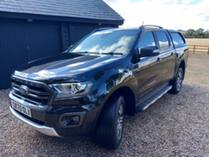 2020 Ford Ranger 2.0 Ecoblue Wildtrak in Black — image 4