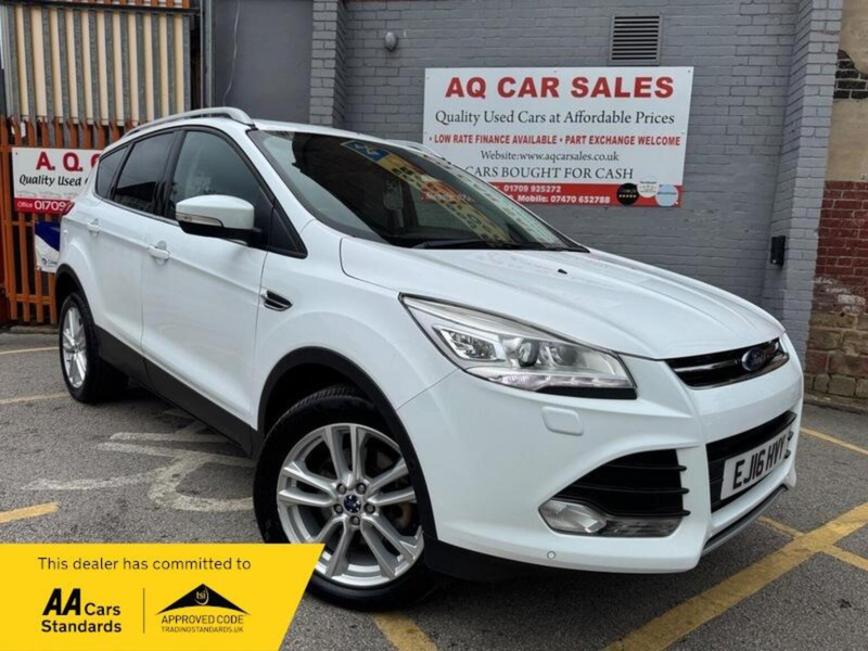 2016 Ford Kuga 2.0 Tdci Titanium X Powershift AWD Euro 6 (s/s) 5dr in White — image 1