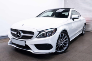 2017 Mercedes-Benz C Class 2.1 C220d Amg Line (premium) G-Tronic+ Euro 6 (s/s) 2dr in White — image 3