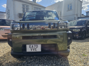 2020 Daihatsu Taft Tough & Almighty Fun Tool 660 Turbo Kei Car in Green — image 2