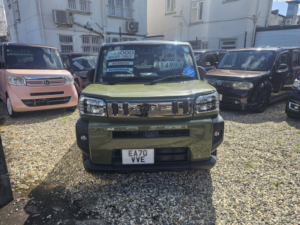 2020 Daihatsu Taft Tough & Almighty Fun Tool 660 Turbo Kei Car in Green — image 3