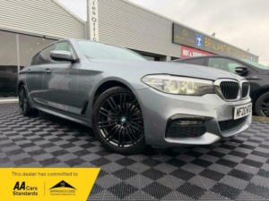 2020 BMW 5 Series 2.0 520d Mht M Sport Auto Xdrive Euro 6 (s/s) 4dr in Blue — image 2