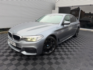 2020 BMW 5 Series 2.0 520d Mht M Sport Auto Xdrive Euro 6 (s/s) 4dr in Blue — image 5