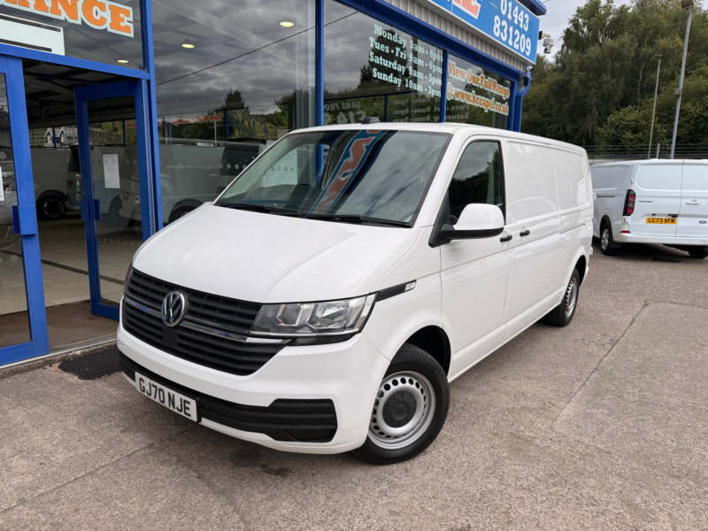 2020 Volkswagen Transporter 2.0 Tdi T30 Startline Panel Van 5dr Diesel Manual Lwb Euro 6 110 Ps in White — image 1