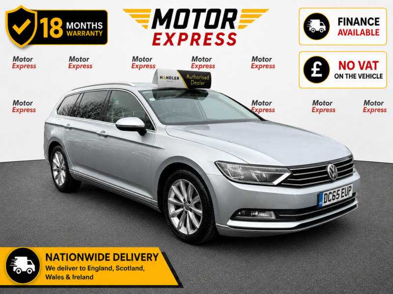2015 Volkswagen Passat 2.0 Tdi Bluemotion Tech Se Business in Silver — image 1