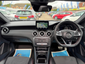 2017 Mercedes-Benz A Class 1.5 A180d Amg Line (premium Plus) 7g-Dct Euro 6 (s/s) 5dr in Black — image 3