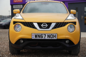 2018 Nissan Juke 1.6 N-Connecta Xtron Euro 6 5dr in Yellow — image 5