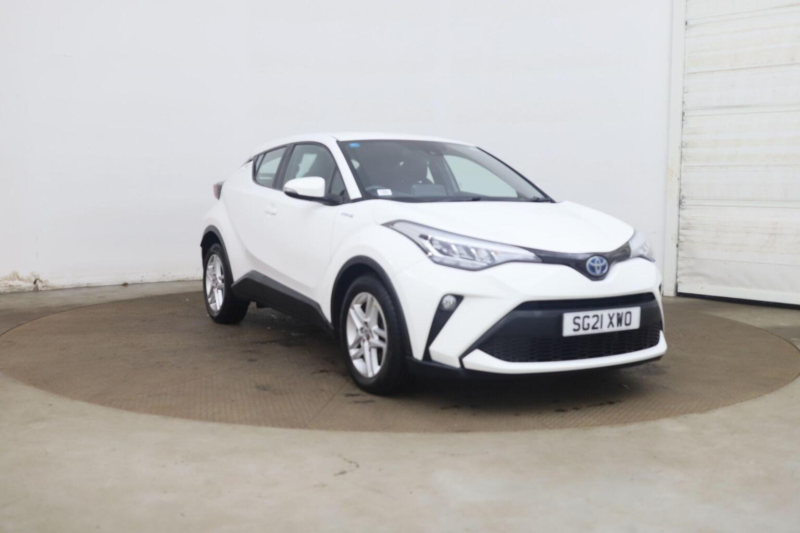 2021 Toyota C-Hr 1.8 Vvt-H Icon CVT Euro 6 (s/s) 5dr in White — image 1