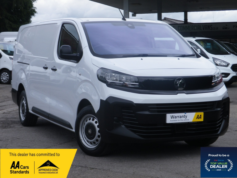 2024 Vauxhall Vivaro 2.0 Turbo D Prime Lwb in White — image 1