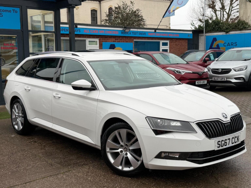 2017 Skoda Superb 1.4 Tsi Act Se L Executive Euro 6 (s/s) 5dr in White — image 1