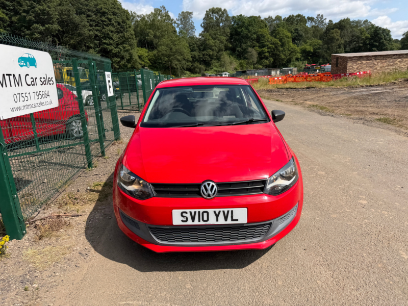 2010 Volkswagen Polo 1.2 S Hatchback 3dr Petrol Manual Euro 5 (60 Ps) in Red — image 1