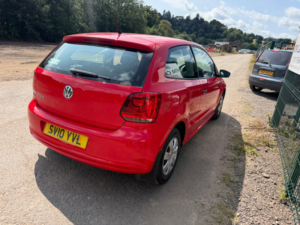 2010 Volkswagen Polo 1.2 S Hatchback 3dr Petrol Manual Euro 5 (60 Ps) in Red — image 6