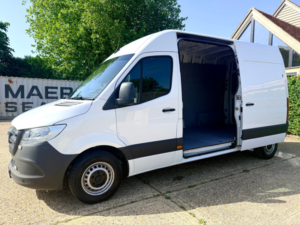 2022 Mercedes-Benz Sprinter 2.0 315 Cdi Premium Panel Van 5dr Diesel Manual Fwd L2 H2 Euro 6 (s/s) (150 Ps) in White — image 6