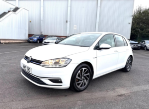 2019 Volkswagen Golf 1.5 Tsi Evo Match Euro 6 (s/s) 5dr in White — image 3