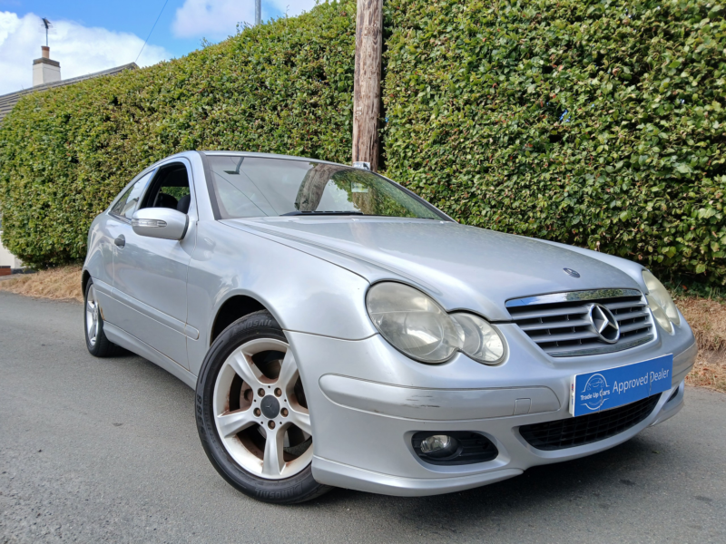 2007 Mercedes-Benz C Class 1.8 C180 Kompressor Se Coupe 2dr Petrol Automatic (193 G/km, 143 Bhp) in Silver — image 1