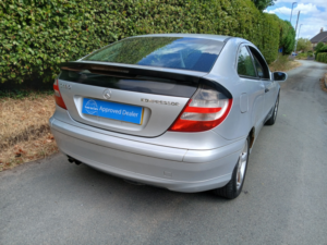 2007 Mercedes-Benz C Class 1.8 C180 Kompressor Se Coupe 2dr Petrol Automatic (193 G/km, 143 Bhp) in Silver — image 4