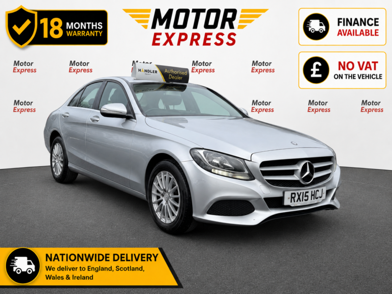 2015 Mercedes-Benz C Class 1.6 C200 Bluetec Se in Silver — image 1