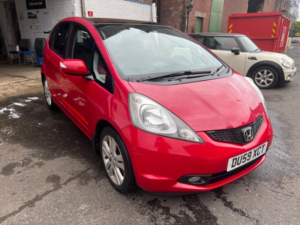 2009 Honda Jazz 1.4 I-Vtec Ex in Red — image 3