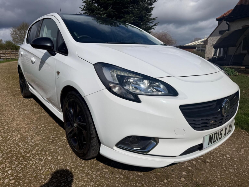 2015 Vauxhall Corsa 1.4i Ecotec Limited Edition Euro 6 5dr in White — image 1
