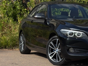 2018 BMW 2 Series 1.5 218i Sport Auto Euro 6 (s/s) 2dr in Black — image 3