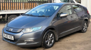 2010 Honda Insight 1.3h Ima Se CVT Euro 5 5dr in Silver — image 3