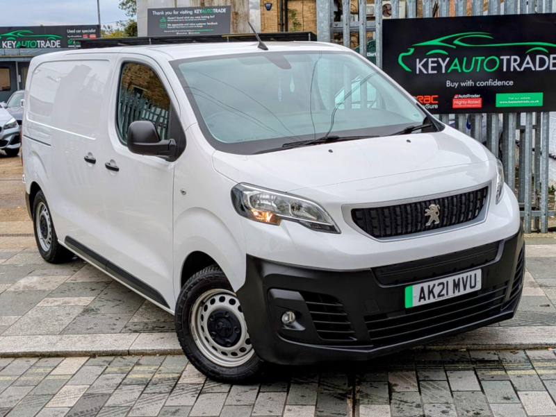 2021 Peugeot E-Expert E 1000 50kwh Professional in White — image 1
