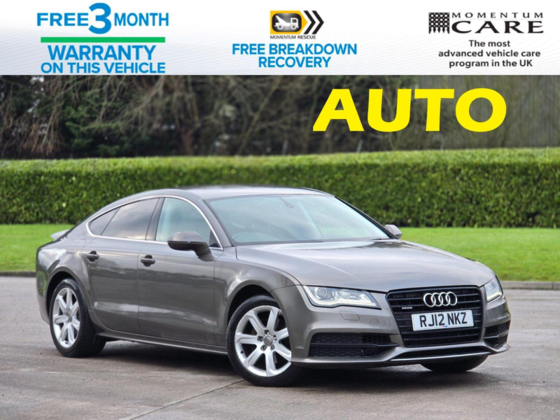 2012 Audi A7 3.0 Tdi V6 Sportback Multitronic Euro 5 (s/s) 5dr in Grey — image 1