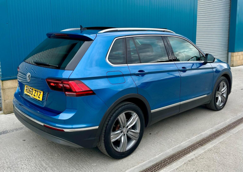 2019 Volkswagen Tiguan 1.5 Tsi Evo Sel DSG Euro 6 (s/s) 5dr in Blue — image 1