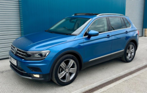 2019 Volkswagen Tiguan 1.5 Tsi Evo Sel DSG Euro 6 (s/s) 5dr in Blue — image 2